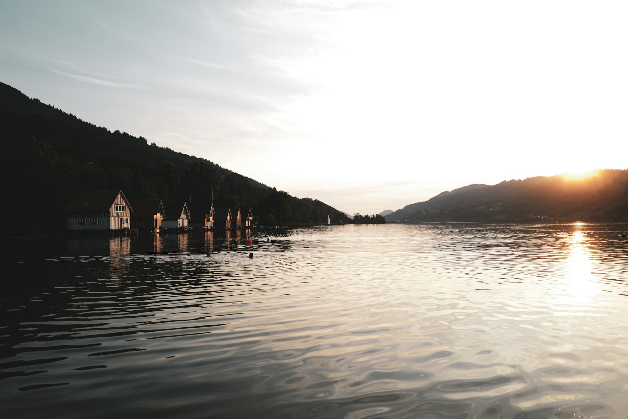 Steg am Alpsee im Allgäu